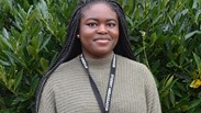 Headshot of a-level student Peace Olusanya