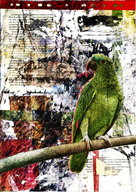 Mason's artwork produced as part of Level 3 Extended Diploma in Art & Design