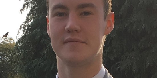 James Finch left with Extended National Diploma in Performing Arts 