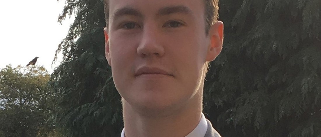 James Finch left with Extended National Diploma in Performing Arts 