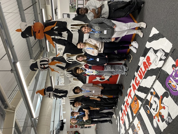 USP College 2025 Southend Halloween Float Jack in the box