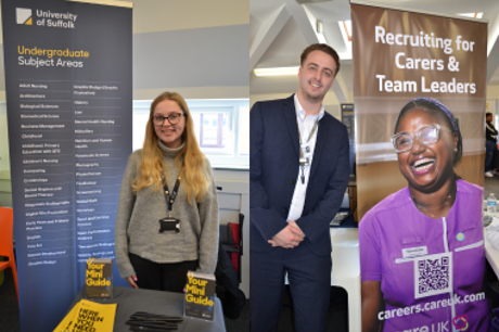 USP College Careers Fair 2024 stall