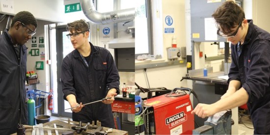 Thomas Phillips gaining industry experience by helping out as a classroom assistant in engineering classes
