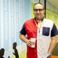 Adult student at Seevic Campus.