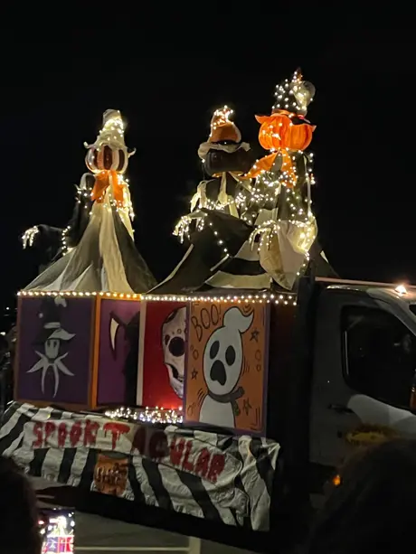 USP College 2025 Southend Halloween Float Jack in the box 