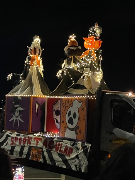 USP College 2025 Southend Halloween Float Jack in the box